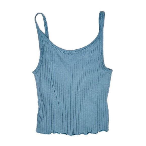 *new low price* Sea Foam Ribbed Tank - Picture 1 of 6